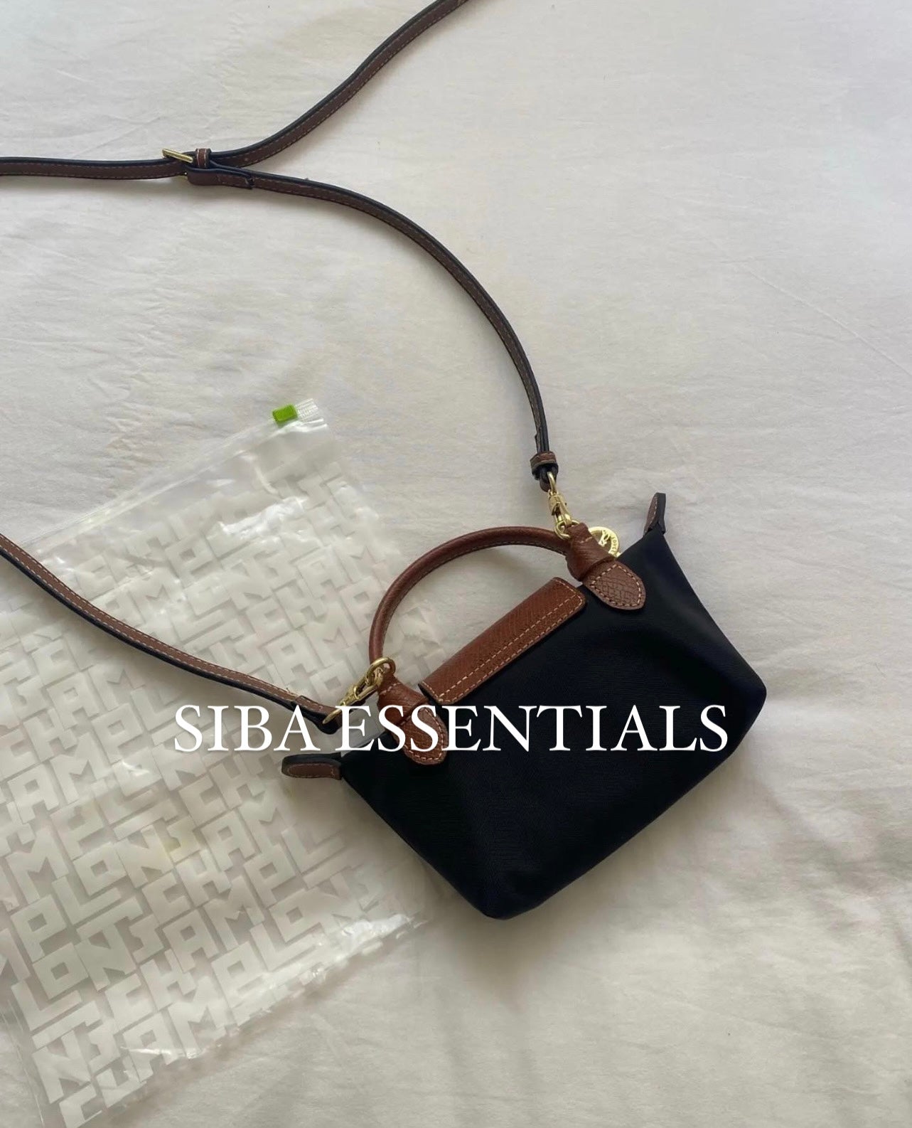 LONG CHAMP MINI black