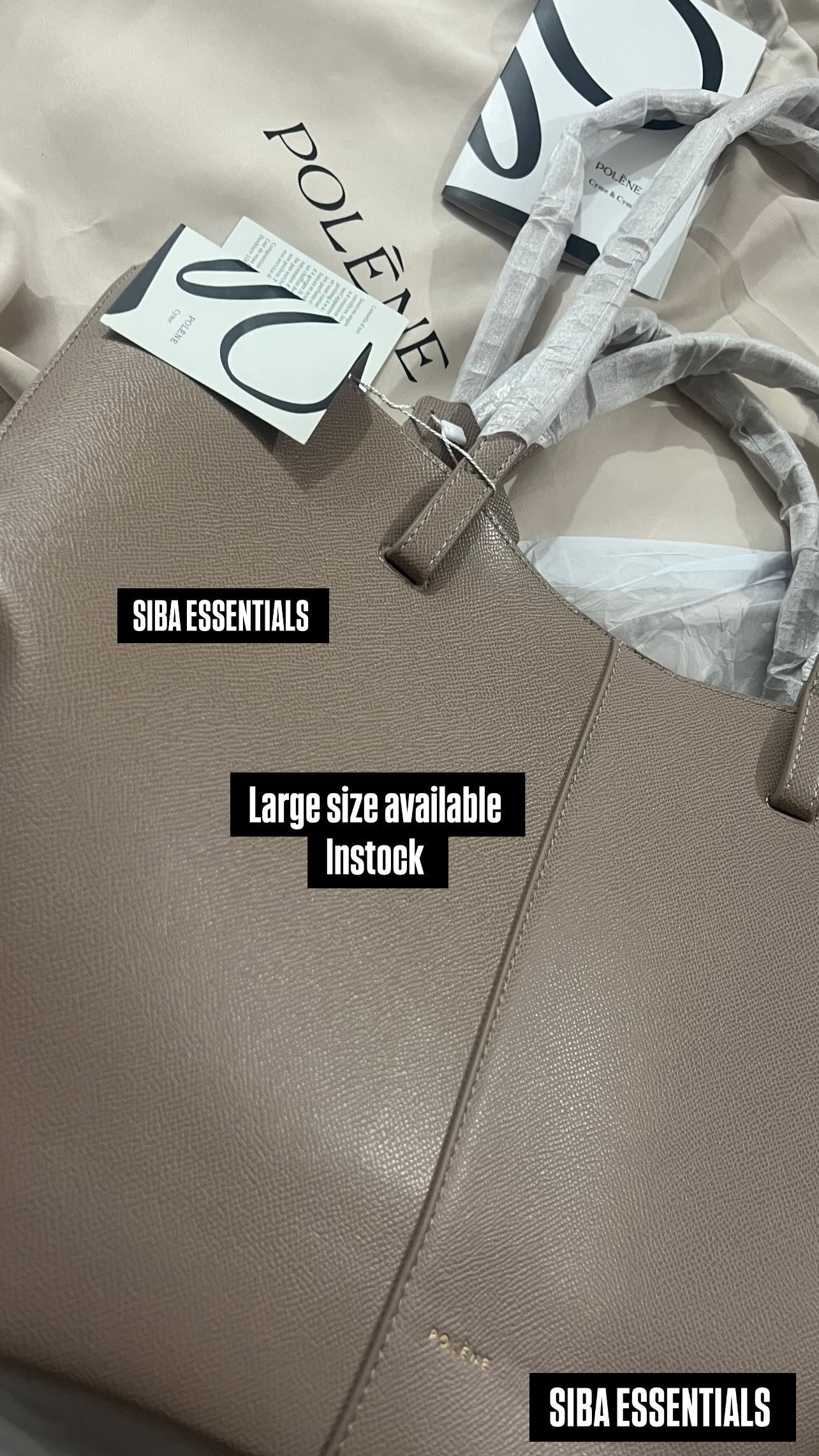 Polene bag large chyme bag