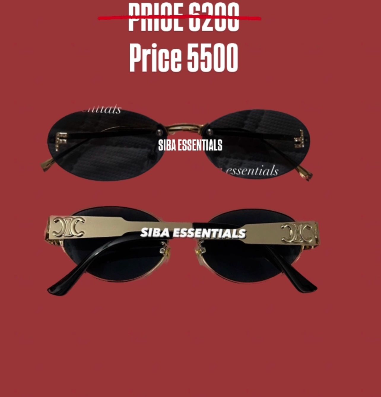 Fendi sunglasses + celine sunglasses