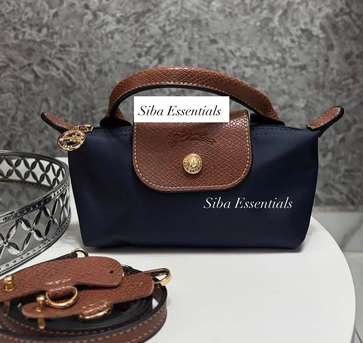 LONG CHAMP MINI navy