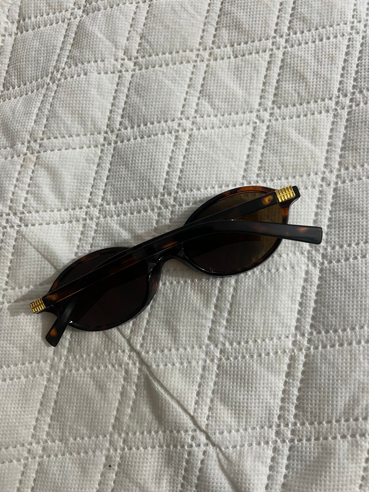 Miu Miu inspired sunglasses (brown)