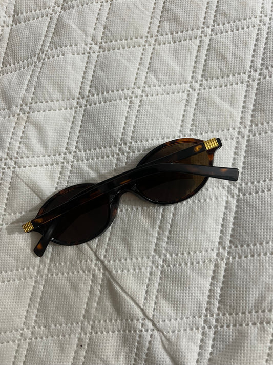 Miu Miu inspired sunglasses (brown)