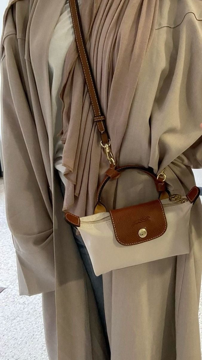 Long champ bag + Miu Miu sunglasses