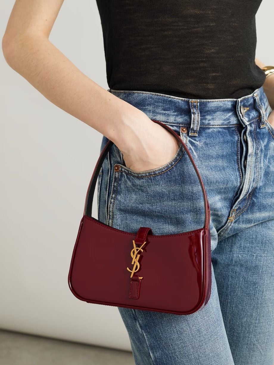 Ysl leather shoulder bag