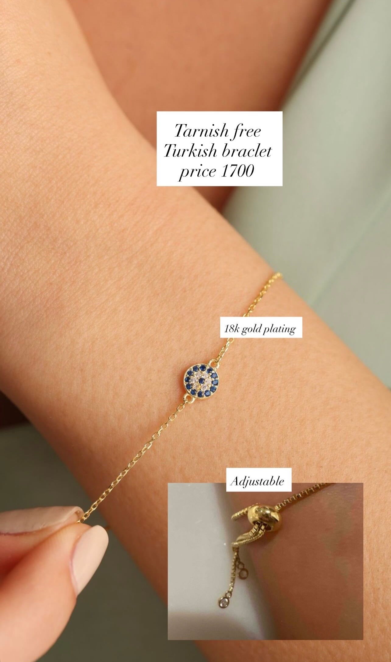 Turkish adjustable braclet