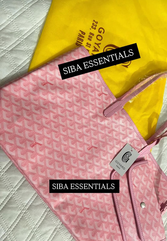 Pink Goyard tote large size
