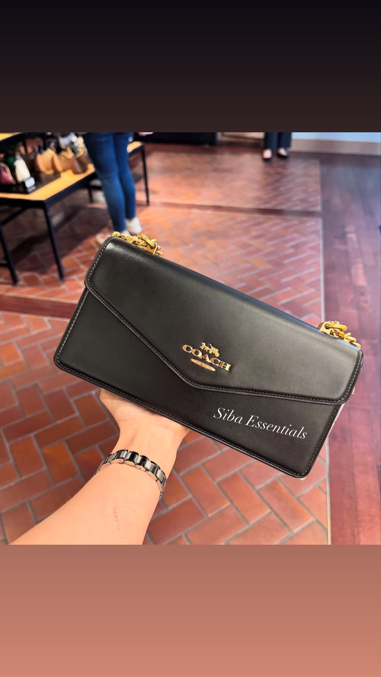 Coach Klare enveloped bag