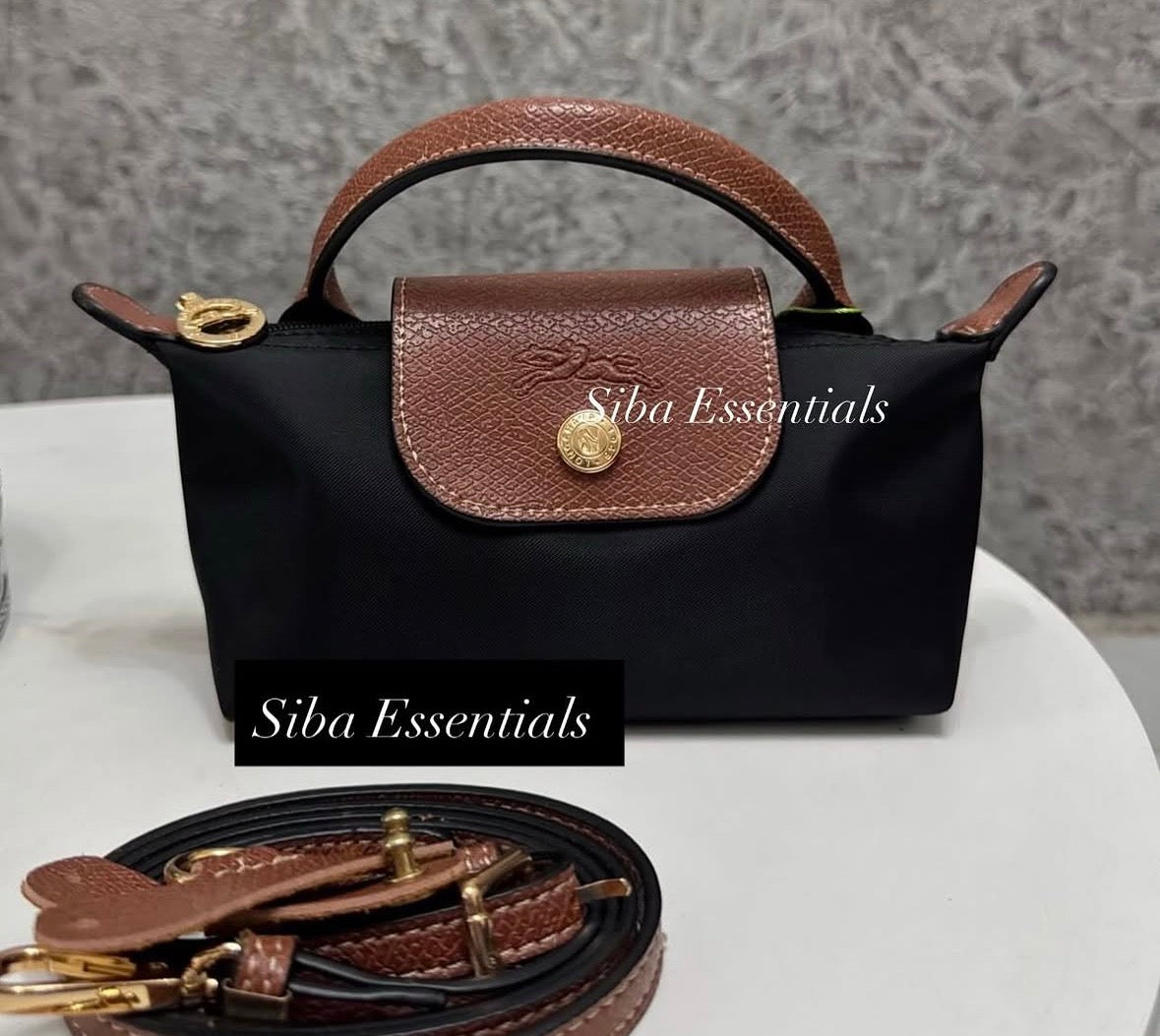 LONG CHAMP MINI black