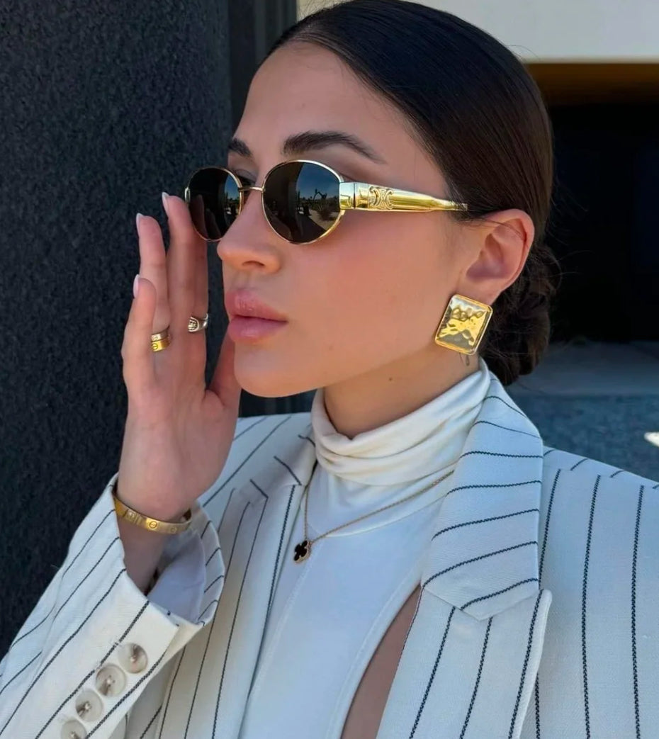 CELINE LOGO SUNGLASSES