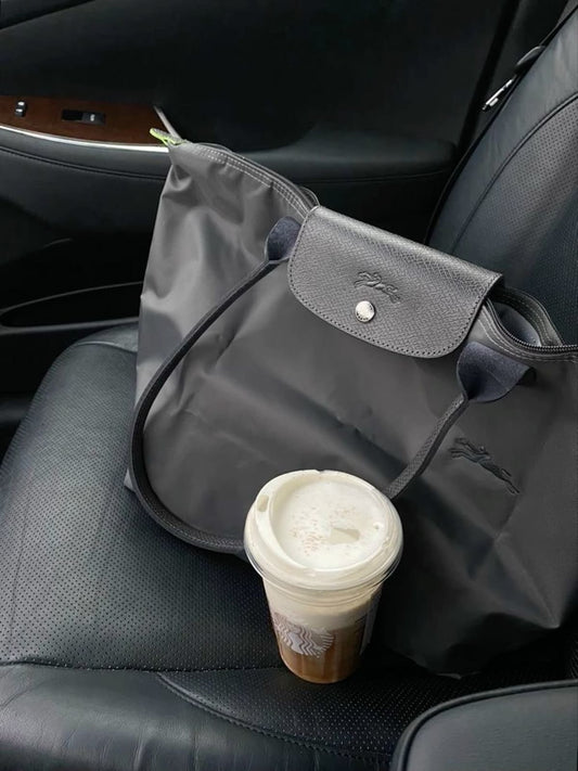 LONG CHAMP TOTE ( black)