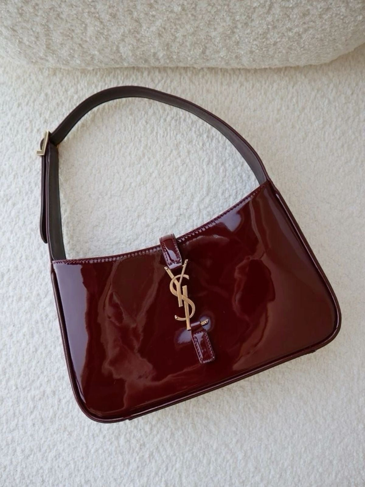 Ysl leather shoulder bag