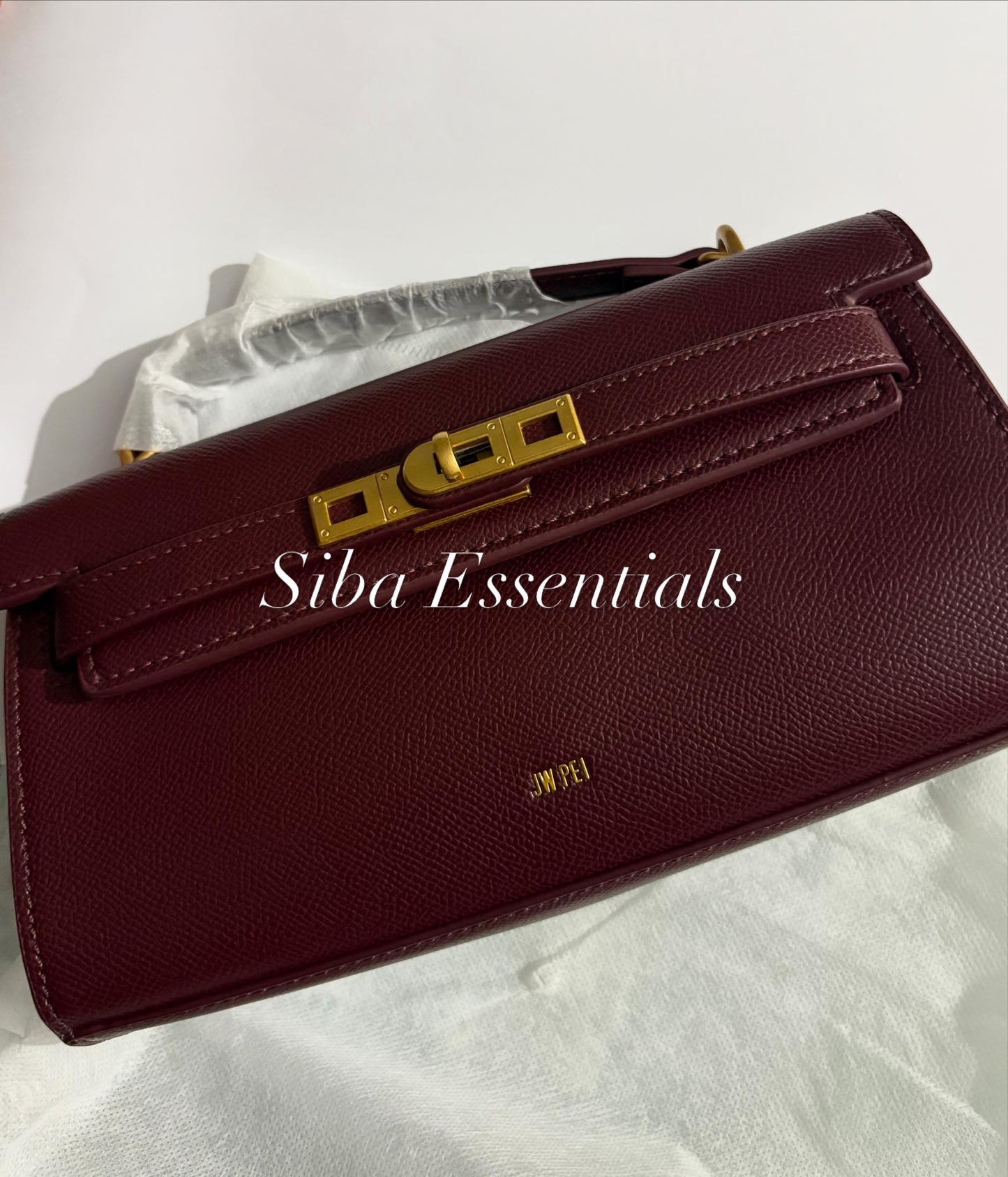 Jw pei Noor Top Handle Bag (burgundy)