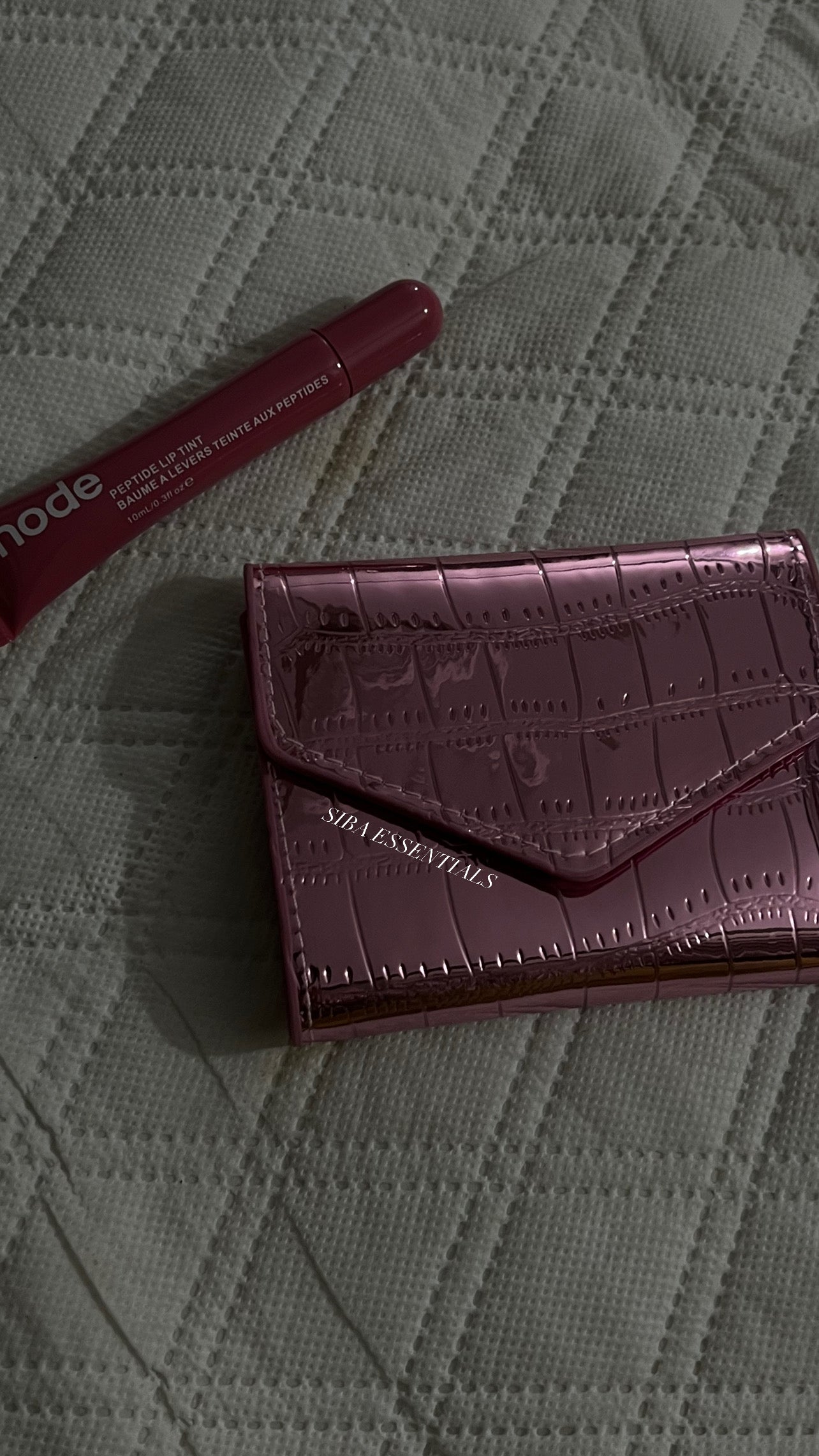 Pink wallet