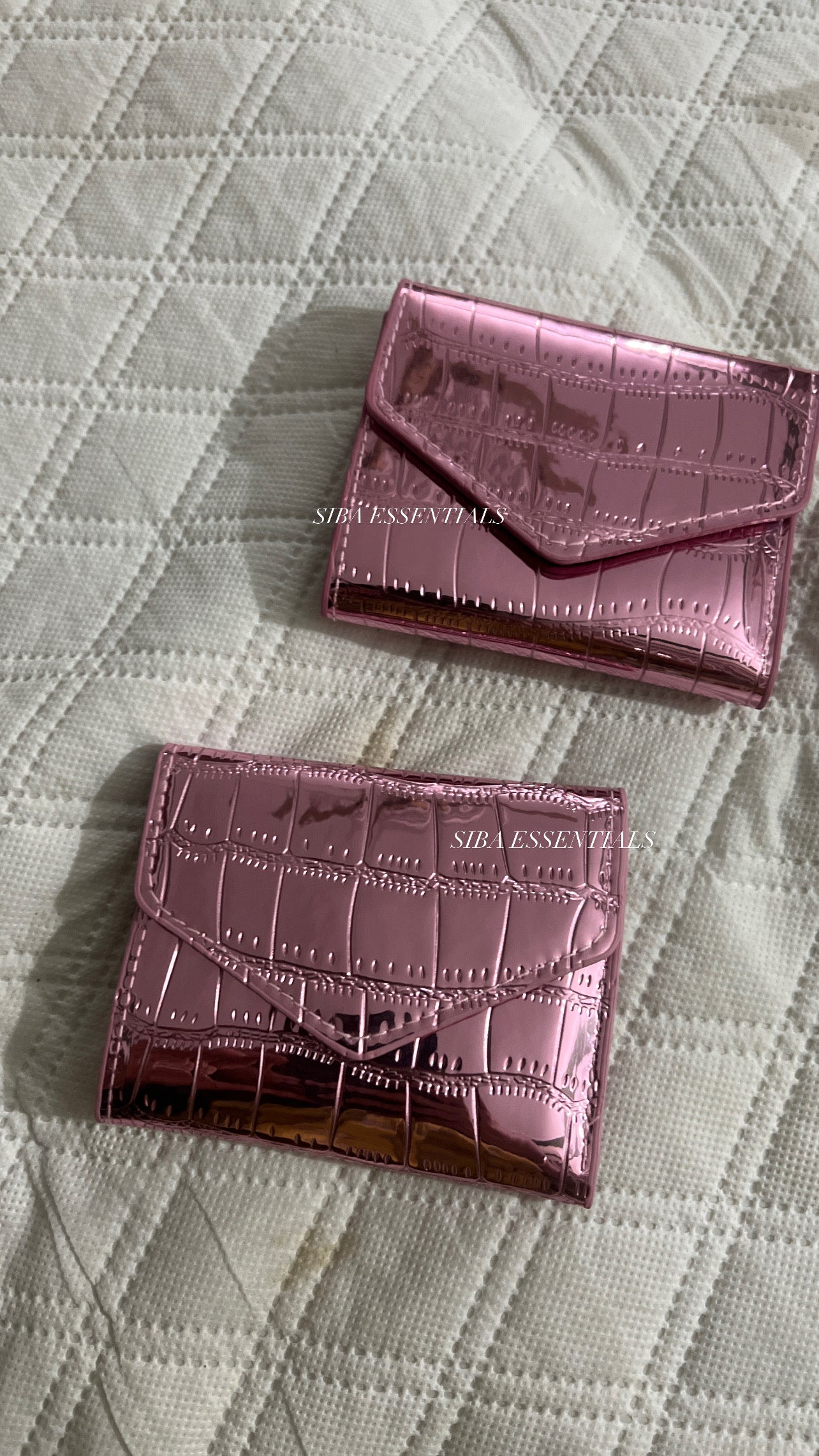 Pink wallet